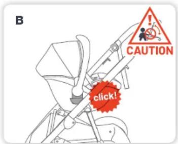 Steelcraft Strider Mini Signature - Attaching & Removing the Britax B Safe 35 (for NZ market) - 2