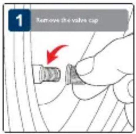 1 Remove the valve cup