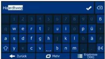 Hazardtweg 1 2 3 4 5 6 7 8 9 0 β q w e r t z u i o p ü + a s d f g h j k l o ä # ↑ y x c v _ b n m . . @€ ← Zurück Mehr Ergebnisse (300)