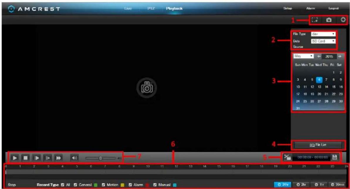 Amcrest IP2M-842EB - Playback - 1