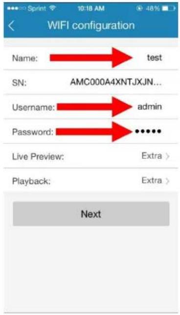 Amcrest IP2M-842EB - Amcrest View App Setup - 6