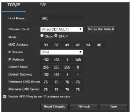 Amcrest IP2M-842EB - TCP/IP - 1