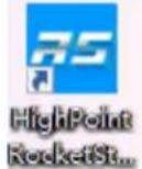 Highpoint RocketStor 6628A - Running the HRM - 1