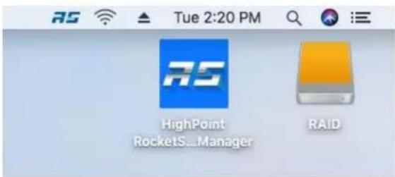 Highpoint RocketStor 6628A - Running the HRM - 3