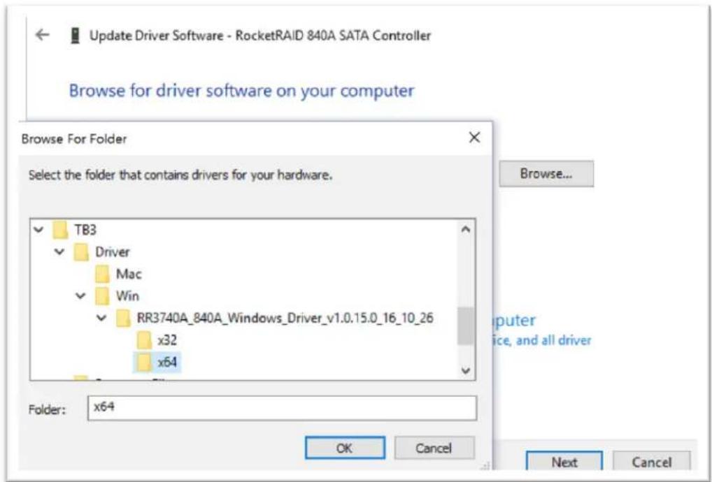 Highpoint RocketStor 6628A - Under Other Devices, right click on RAID controller and click Update Driver Software: - 3