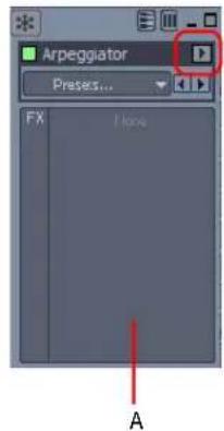 Arpeggiator Pretes... FX I none A