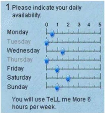 Auralog Tell me More 5.0 - Modifying the Diary - 1