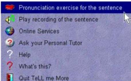 Auralog Tell me More 5.0 - Right mouse button - 1