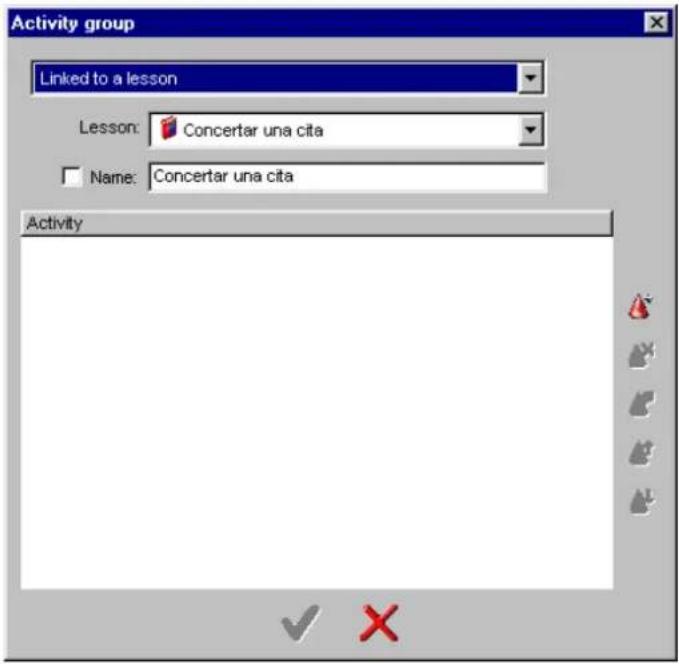 Auralog Tell me More Education 7.0 - To define activity groups - 2