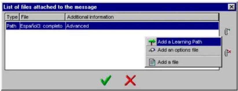 Auralog Tell me More Education 7.0 - To attach a file - 1