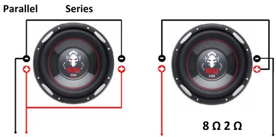 Parallel Series + + 8 Ω 2 Ω