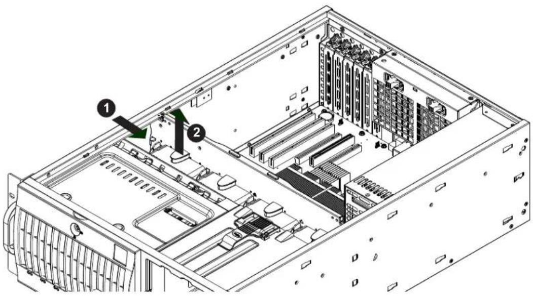 Supermicro SuperChassis SC743 - Replacing Chassis Cooling Fans - 1