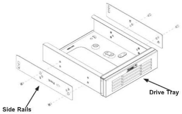 Supermicro SuperChassis SC743 - Installing a 5.25" Peripheral Device - 1