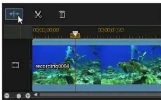 CYBERLINK Screen Recorder 3 - Splitting a Clip - 1