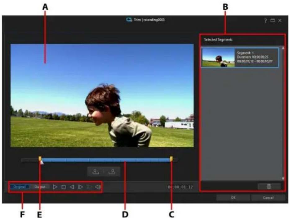 CYBERLINK Screen Recorder 3 - Trimming Video Clips - 2