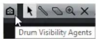 STEINBERG Cubase AI 9.5 - Drum Sound Visibility - 1