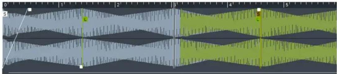 STEINBERG Cubase AI 9.5 - Waveform Display - 1