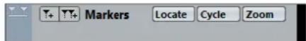 STEINBERG Cubase AI 9.5 - Marker Track Controls - 1