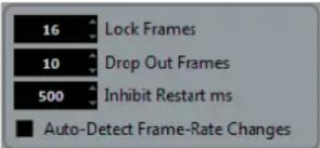 STEINBERG Cubase AI 9.5 - Timecode Preferences - 1