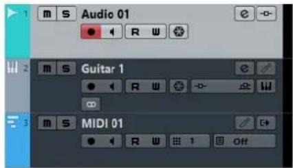 STEINBERG Cubase AI 9.5 - Track List - 1