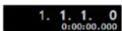STEINBERG Cubase AI 9.5 - Time Display - 1