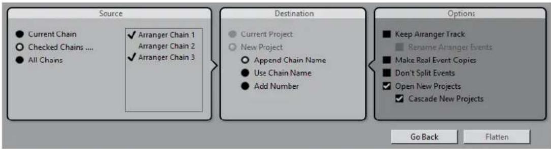 STEINBERG Cubase AI 9.5 - Flattening Options & Preferences - 1