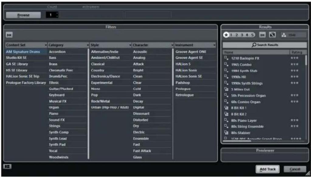 STEINBERG Cubase AI 9.5 - Adding Tracks - 2