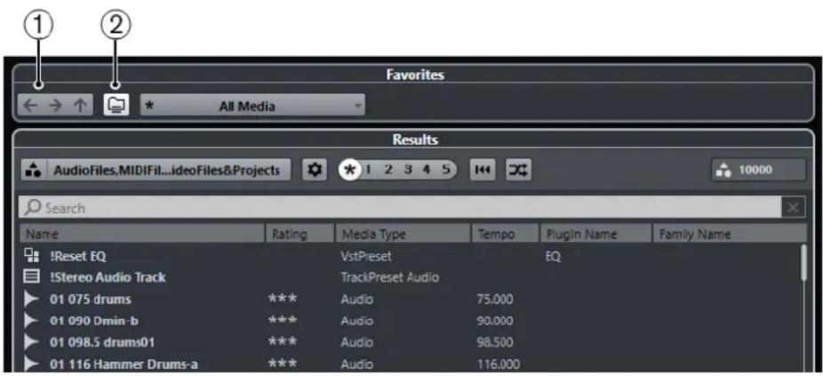 STEINBERG Cubase AI 9.5 - Navigation Controls - 1