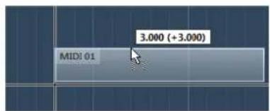 STEINBERG Cubase AI 9.5 - Cross-Hair Cursor - 1