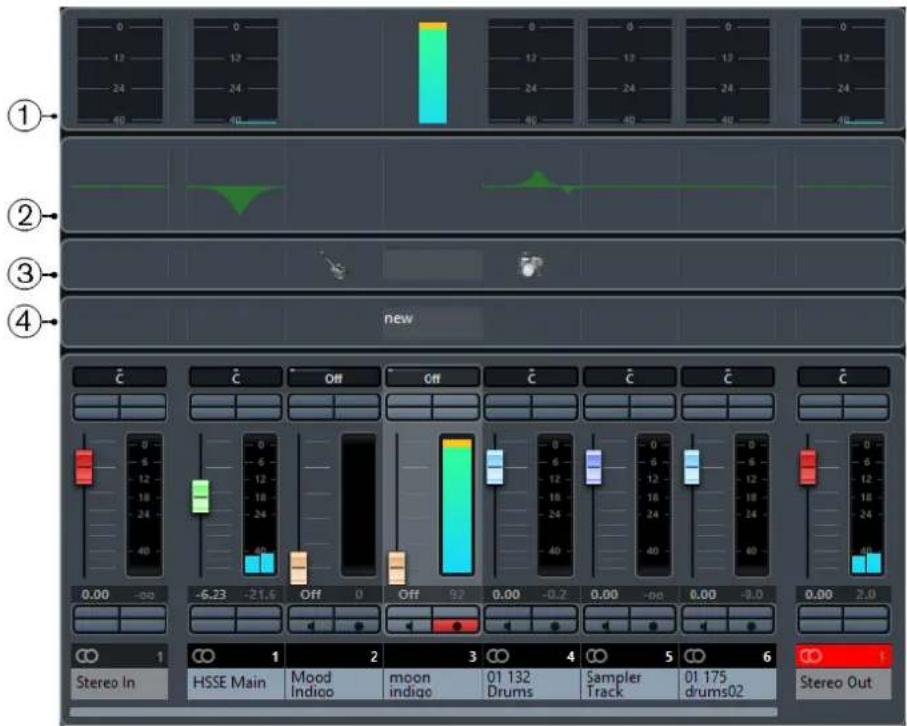 STEINBERG Cubase AI 9.5 - Fader Section - 1