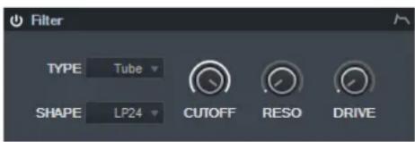 STEINBERG Cubase AI 9.5 - Filter - 1