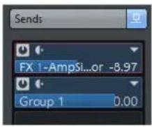 STEINBERG Cubase AI 9.5 - Sends - 1