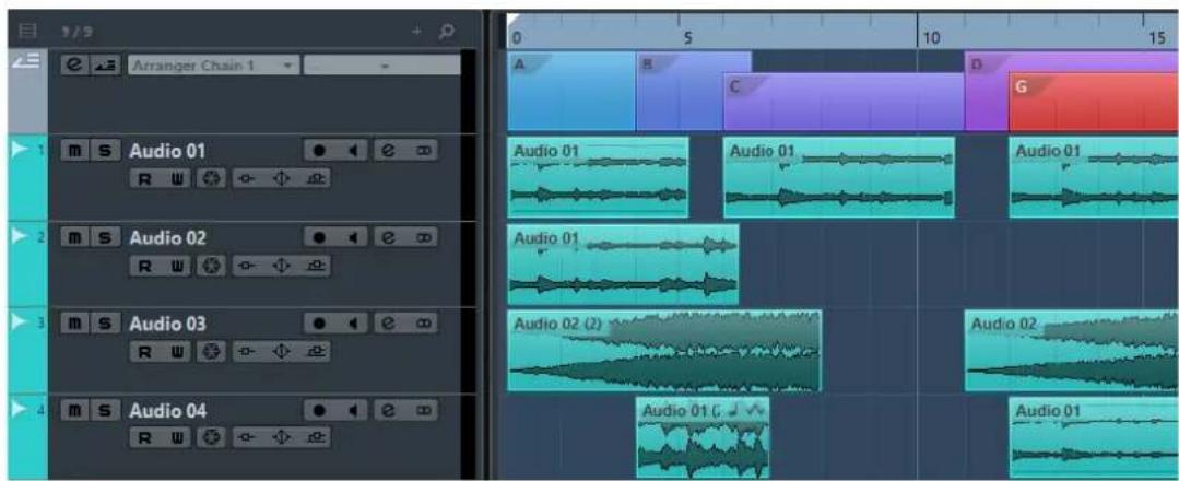 STEINBERG Cubase AI 9.5 - Arranger Track (Cubase Elements only) - 1