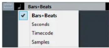 STEINBERG Cubase AI 9.5 - Ruler Track Controls - 1
