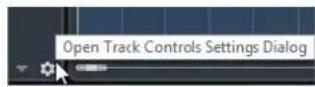 STEINBERG Cubase AI 9.5 - Track Control Settings - 1