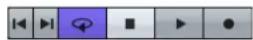 STEINBERG Cubase AI 9.5 - Transport Buttons - 1