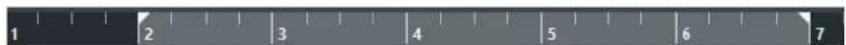 STEINBERG Cubase AI 9.5 - Ruler - 1