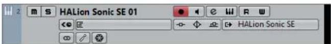 STEINBERG Cubase AI 9.5 - Instrument Track Controls - 1
