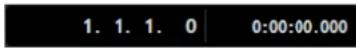 STEINBERG Cubase AI 9.5 - Time Displays - 1