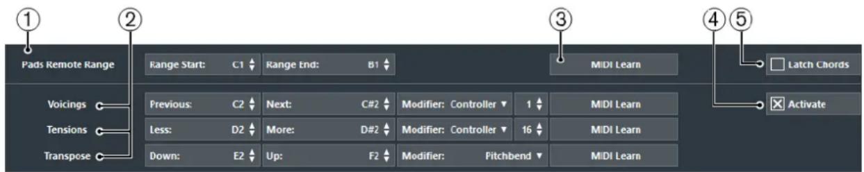STEINBERG Cubase AI 9.5 - Pads Remote Range - 1