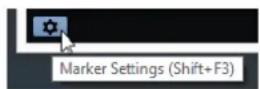 STEINBERG Cubase AI 9.5 - Marker Settings - 1
