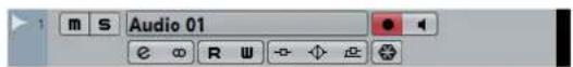 STEINBERG Cubase AI 9.5 - Audio Track Controls - 1