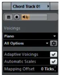 STEINBERG Cubase AI 9.5 - Chord Track Inspector - 1