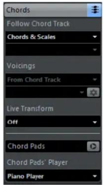 STEINBERG Cubase AI 9.5 - Chords - 1