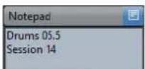 STEINBERG Cubase AI 9.5 - Notepad - 1
