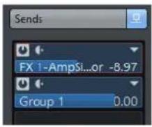 STEINBERG Cubase AI 9.5 - Sends - 1