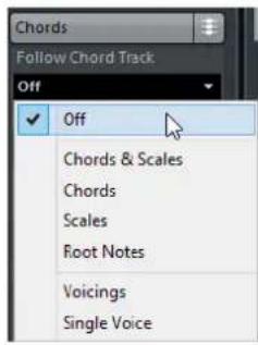 STEINBERG Cubase AI 9.5 - Follow Chord Track Modes - 1