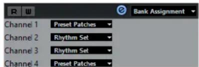 STEINBERG Cubase AI 9.5 - About Patch Banks - 1