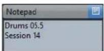 STEINBERG Cubase AI 9.5 - Notepad - 1