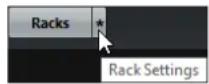 STEINBERG Cubase AI 9.5 - Rack Settings - 1